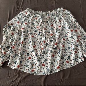 Max Studio Multicolor Floral Blouse